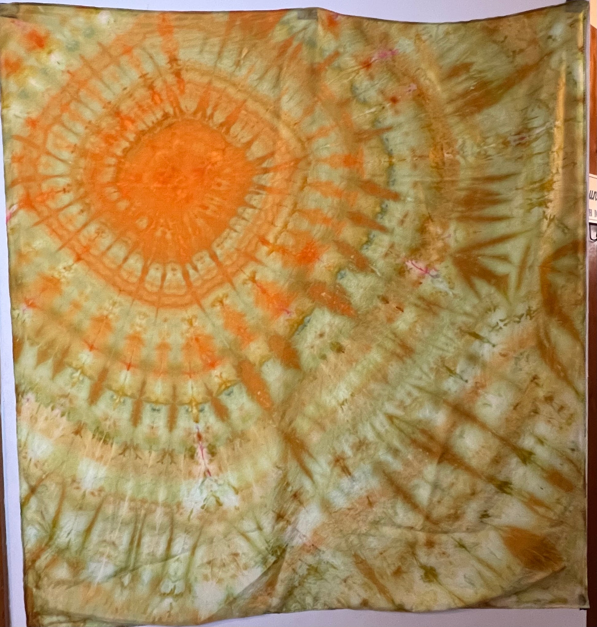 Hand Tie Dye Silk Worship Flags - Anointed Accents 